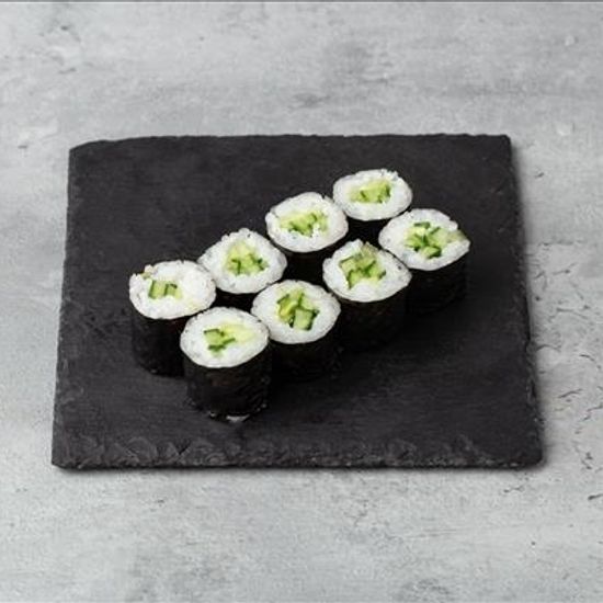 Тонкий ролл с огурцом