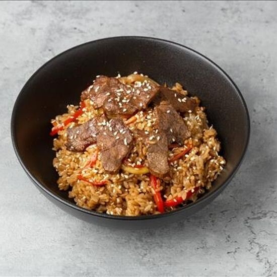 Рис с говядиной