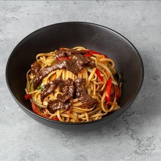 Удон с говядиной