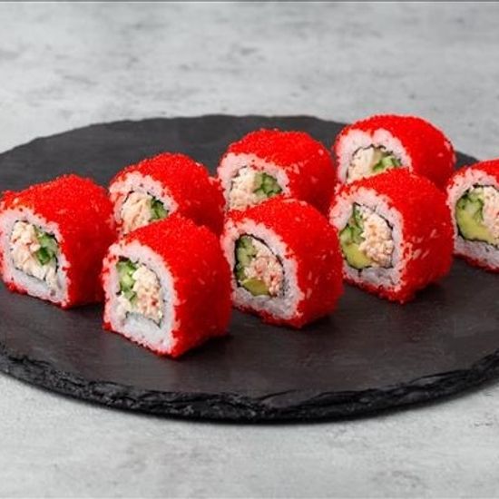 Ролл «Калифорния с крабом»