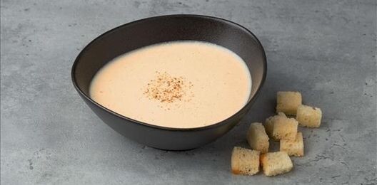 Крем-суп с лососем