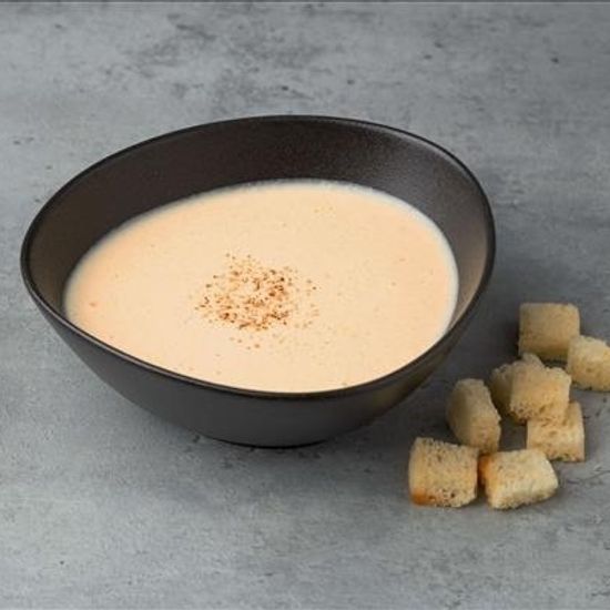 Крем-суп с лососем