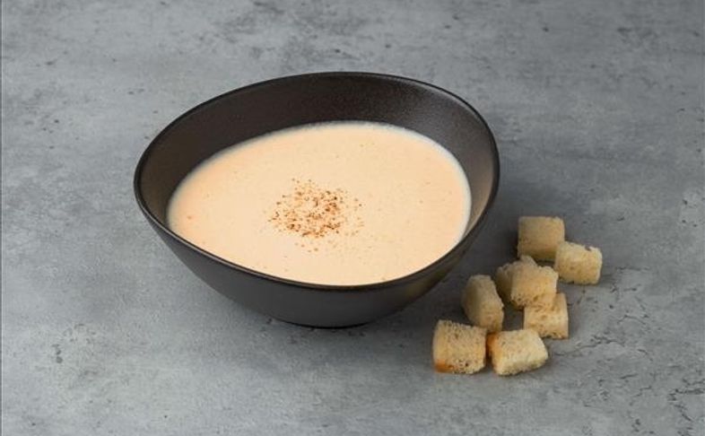 Крем-суп с лососем