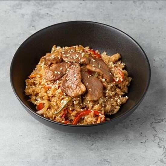 Рис со свининой