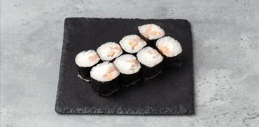 Тонкий ролл с креветками