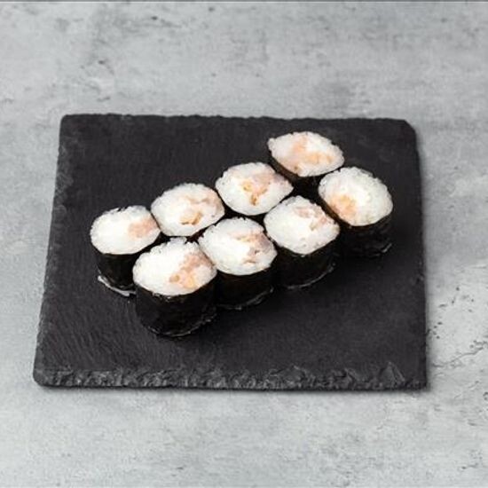 Тонкий ролл с креветками