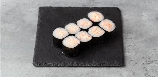 Тонкий ролл с крабом