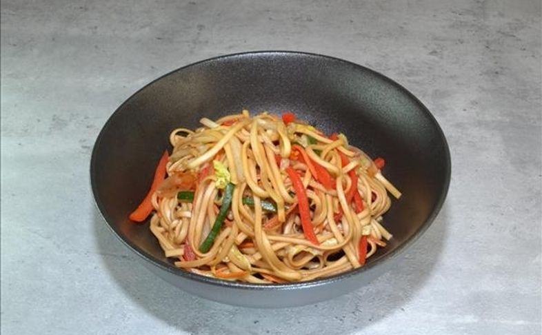 Удон с овощами