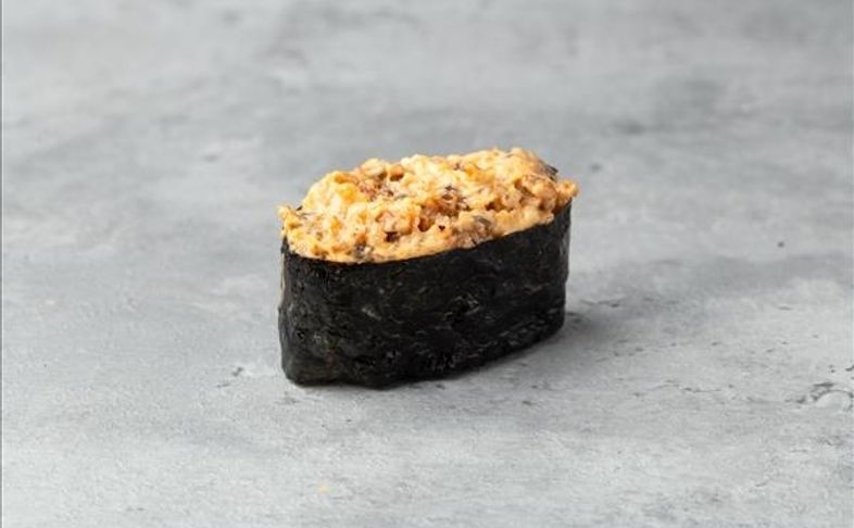 Острые суши с угрём