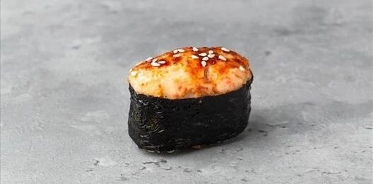 Запечённые суши с курицей