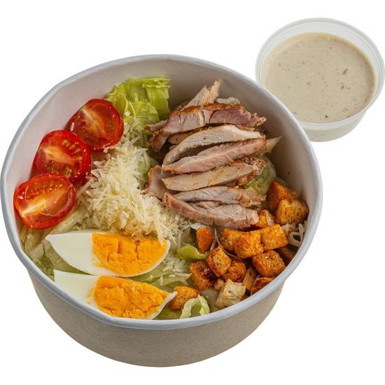 Салат «Цезарь» с курицей