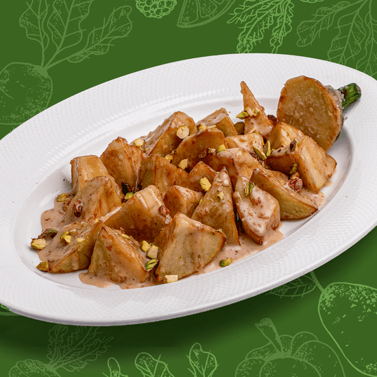 Хрустящие баклажаны в ореховом соусе