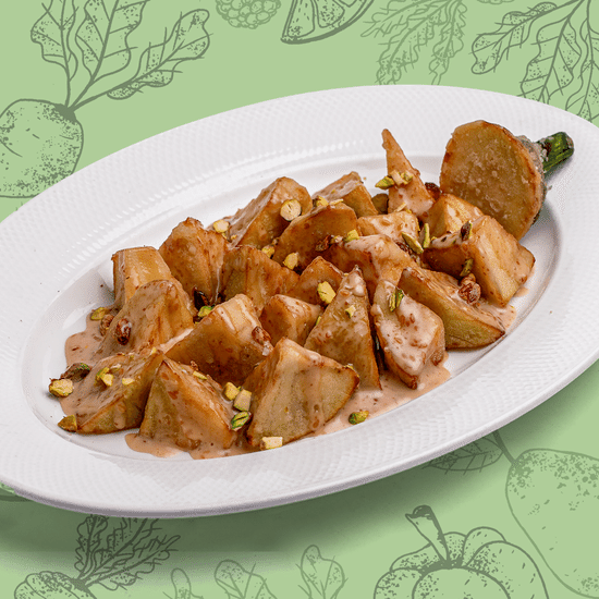 Хрустящие баклажаны в ореховом соусе