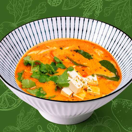 Суп Том Ям на кокосовом молоке с тофу