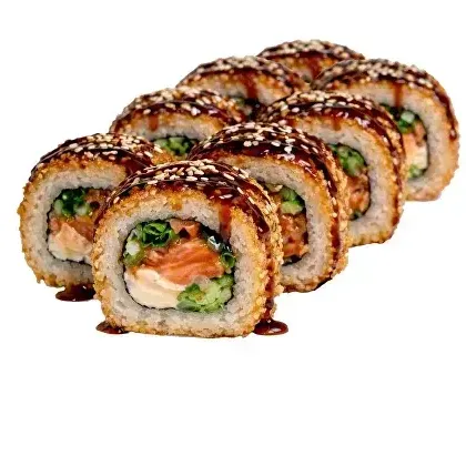 Жаренный лосось