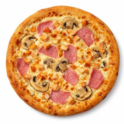 Ветчина грибы пицца