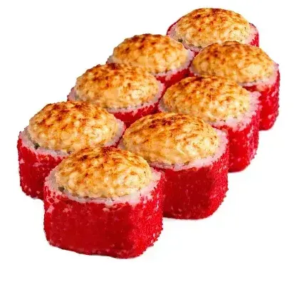 Запеченный с креветкой