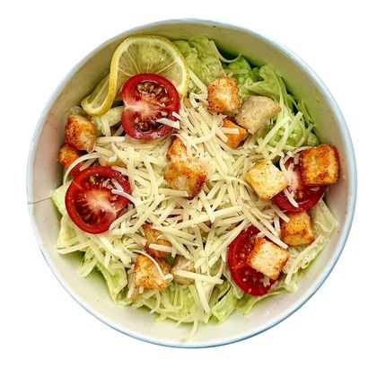 салат Цезарь