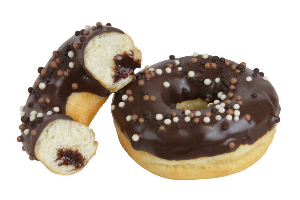 Донат шоколадный