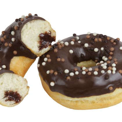 Донат шоколадный