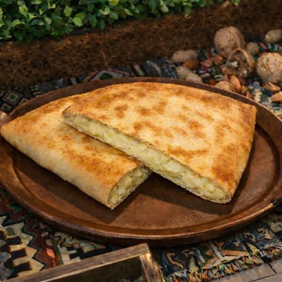 Пирог по Гурийски с картофелем и сыром