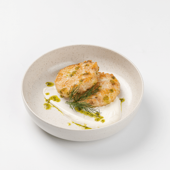 Куриные биточки с сыром