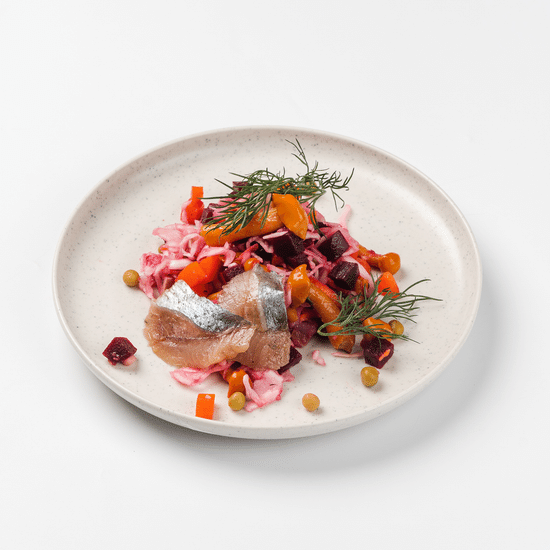 Винегрет с сельдью