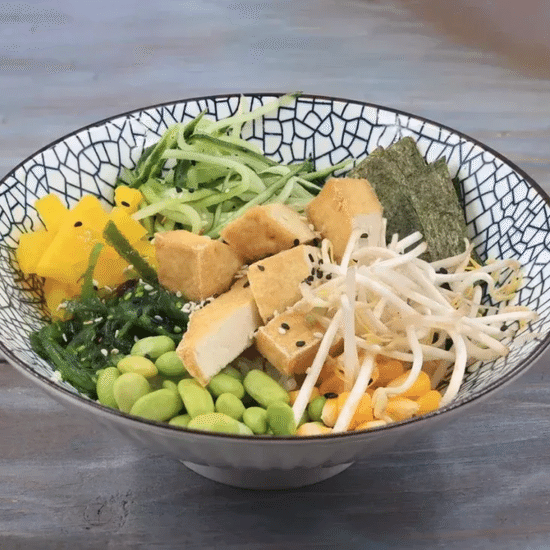 Поке с тофу