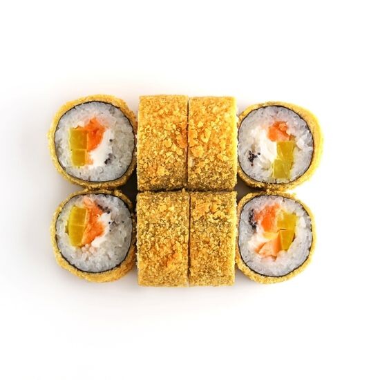 Темпура с лососем и дайконом