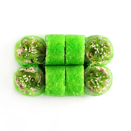 Ролл с мидиями и шиитаке