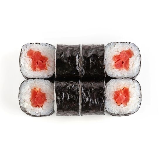 Ролл с тунцом и соусом спайси