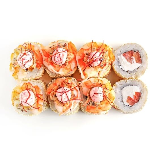 Запеченые Эби Шиитаки