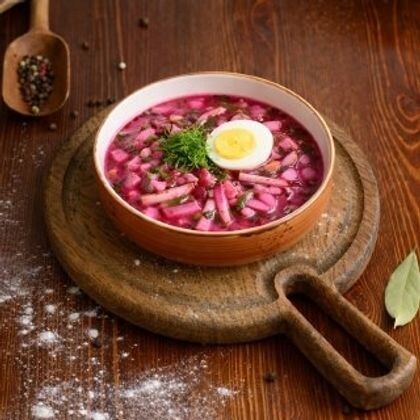 Борщ холодный