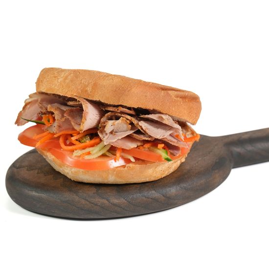 Сендвич со свининой