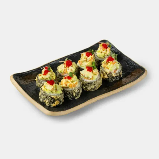 Ролл темпура с креветкой васаби