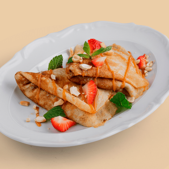 Блинчики с халвой