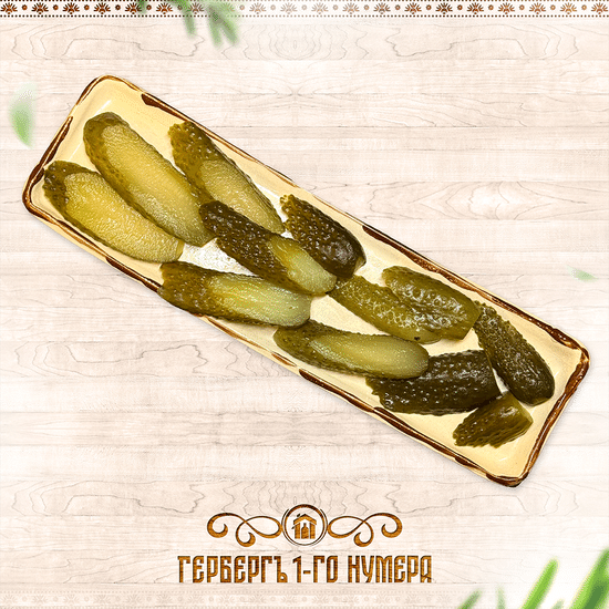 Огурцы солёные (100 г)