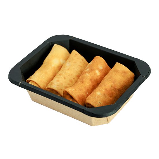 Блины с творогом и черникой