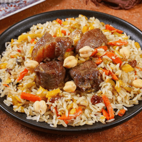 Плов с говядиной