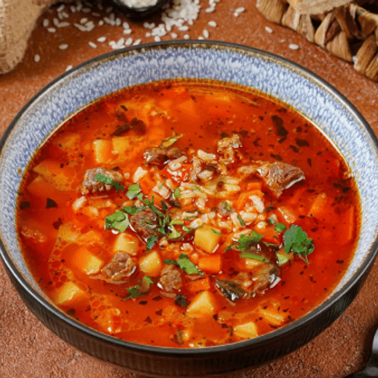 Мастава с говядиной