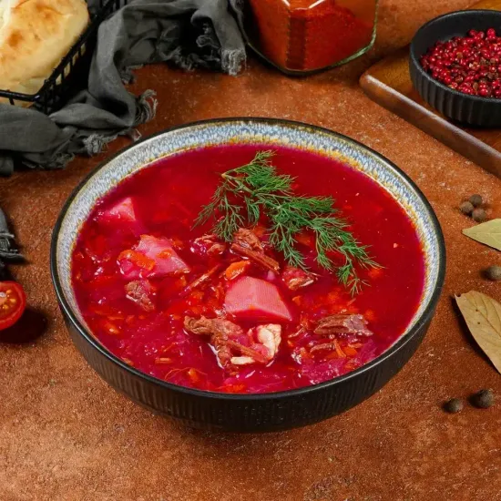 Борщ с говядиной