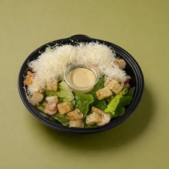 Салат цезарь КРЕВЕТКА