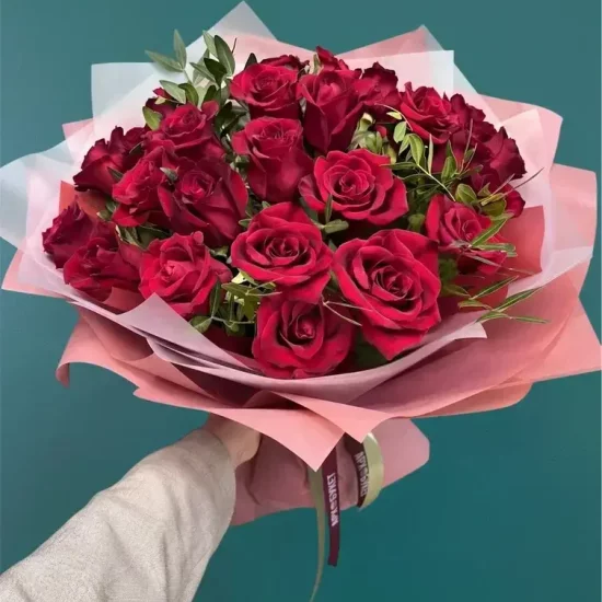 Букет из 25 роз Кения