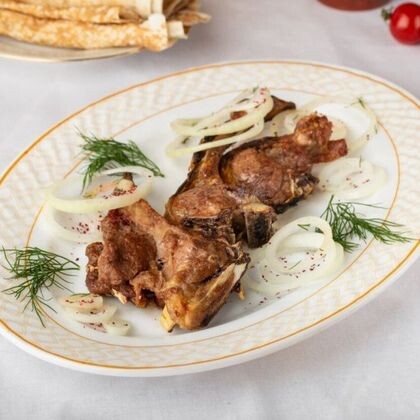 Шашлык из каре баранины