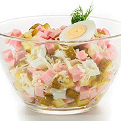 Салат Домино