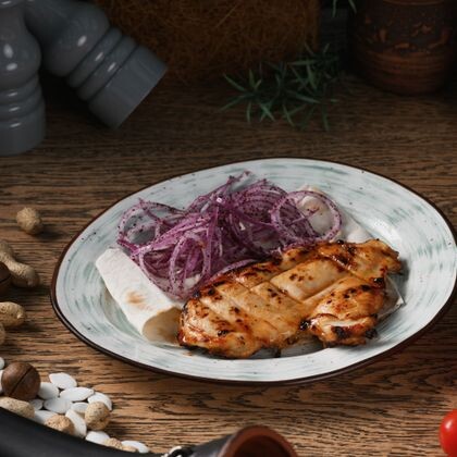 Куриная грудка на мангале