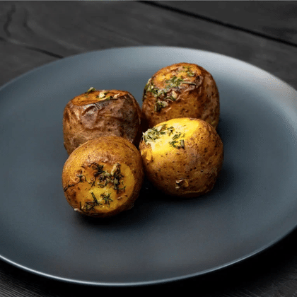Картофель с ароматным маслом