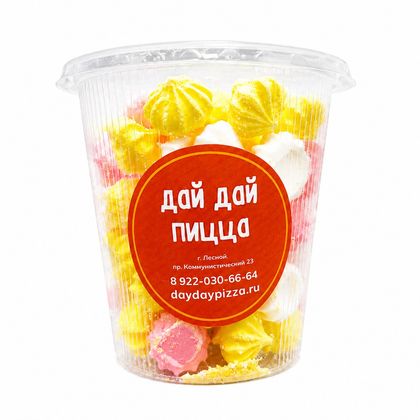 Безе цветное