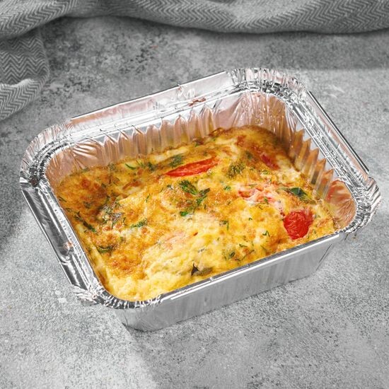 Омлет с курицей