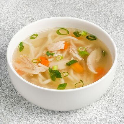 Лапша домашняя с курицей